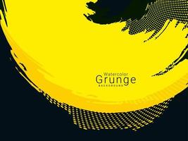 abstracte gele grunge textuur achtergrond vector