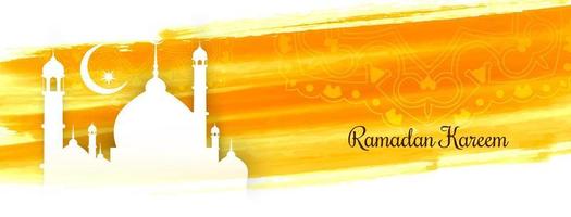 ramadan kareem islamitisch festival elegant decoratief bannerontwerp vector