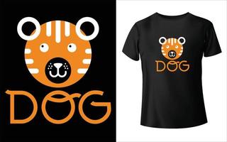 puppy dag t-shirt vector kunst hond vector, hond t-shirt design, gelukkige puppy dag.