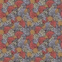 doodle abstracte kleurrijke naadloze patroon. hand getekende achtergrond. vector