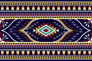 geometrisch abstract etnisch patroonontwerp. Azteekse stof tapijt mandala ornament etnische chevron textiel decoratie behang. tribal boho inheemse traditionele borduurwerk vector illustraties achtergrond