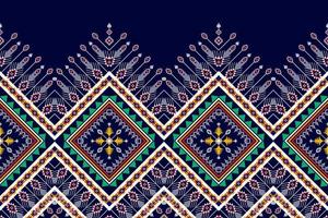 abstract geometrisch etnisch patroonontwerp. Azteekse stof tapijt mandala ornament boho inheemse chevron textiel decoratie behang. tribal etnische traditionele borduurwerk vector achtergrond