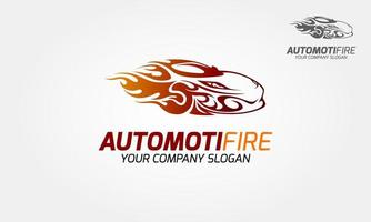 auto brand vector logo. dit logo dat geschikt is voor gerelateerd aan werkplaats, service, auto's, auto's, racen, machines, technologie, enz. Dit is een moderne, schone en elegante sportwagen.