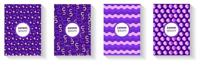 abstracte patroon achtergrond voor zakelijke brochure cover ontwerp. vector