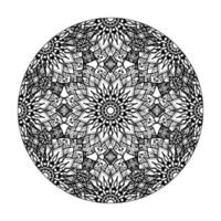 handgetekende mandala. decoratie in etnische oosterse doodle sieraad. vector