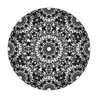 handgetekende mandala. decoratie in etnische oosterse doodle sieraad. vector