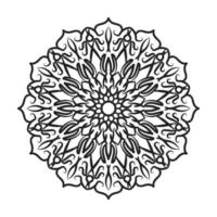 handgetekende mandala. decoratie in etnische oosterse doodle sieraad. vector