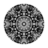 handgetekende mandala. decoratie in etnische oosterse doodle sieraad. vector