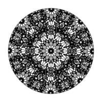 handgetekende mandala. decoratie in etnische oosterse doodle sieraad. vector