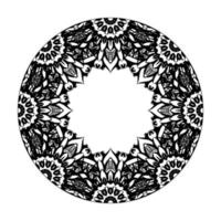 handgetekende mandala. decoratie in etnische oosterse doodle sieraad. vector