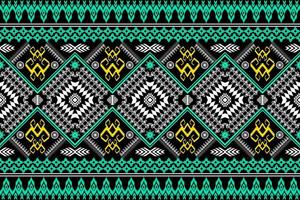 geometrische etnische oosterse traditionele pattern.figure tribal borduurwerk style.design voor achtergrond, behang, kleding, verpakking, stof, vectorillustratie vector