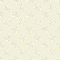 geometrische bloem vorm raster naadloze patroon moderne crème grijze kleur achtergrond. gebruik voor stof, textiel, interieurdecoratie-elementen, verpakking. vector