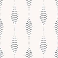 ikat etnische kleine blauwe kleur lijnen in visgraat vorm naadloze patroon op witte achtergrond. gebruik voor stof, textiel, interieurdecoratie-elementen, stoffering, verpakking. vector