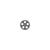 roll film icoon logo vector