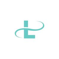 letter l logo pictogram ontwerp vector