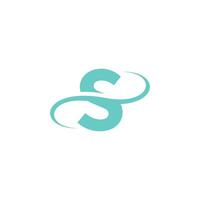 letter s logo pictogram ontwerp vector