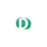 letter d pictogram logo creatief ontwerp vector