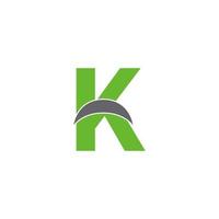 letter k logo pictogram ontwerpconcept vector
