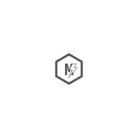 letter m concept logo ontwerp vector