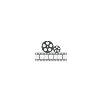 filmstrip illustratie icoon vector