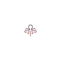 octopus logo pictogram vector