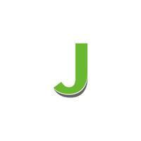 letter j logo pictogram ontwerpconcept vector