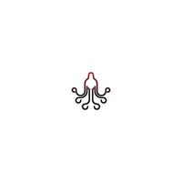 octopus logo pictogram vector