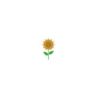 zon bloem logo pictogram concept vector