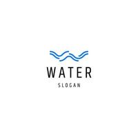 water logo pictogram ontwerpsjabloon vector