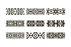 decoratieve randcollecties vector