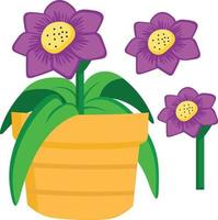 bloem vector natuur clipart voor decor