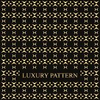 luxe gouden patroon achtergrond vector