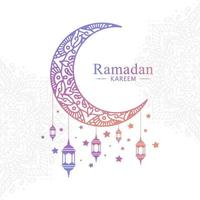 ramadan kareem islamitische achtergrond afbeelding vector