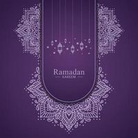 ramadan kareem islamitische achtergrond afbeelding vector