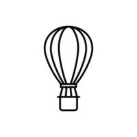 hete lucht ballon illustratie vector