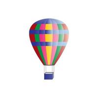 hete lucht ballon illustratie vector