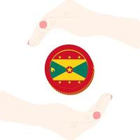 vlag van grenada vector