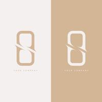 luxe elegante letter s schoonheid logo ontwerp vector
