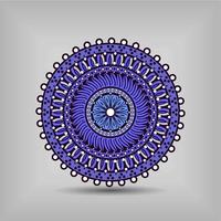 moderne mandala kunst vector design met een mooie mix van kleuren gratis vector