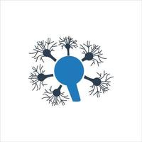 neuron pictogram vector