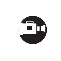 illustratie van foto's van fotocamera's, ongeacht of ze worden gebruikt voor stickers of logo-ontwerpen vector