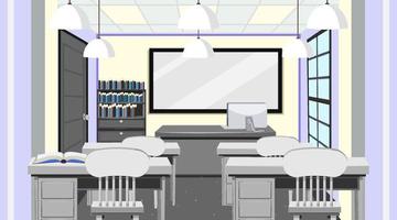 school klas interieur concept vector