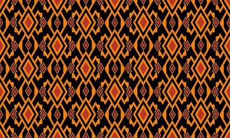 geometrische etnische oosterse ikat patroon traditioneel ontwerp voor achtergrond,tapijt,behang,kleding,inwikkeling,batik,stof,vector illustration.embroidery stijl. vector