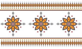 geometrische etnische oosterse ikat patroon traditioneel ontwerp voor achtergrond,tapijt,behang,kleding,inwikkeling,batik,stof,vector illustration.embroidery stijl. vector