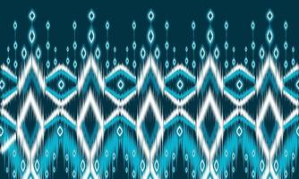 geometrische etnische oosterse ikat patroon traditioneel ontwerp voor achtergrond,tapijt,behang,kleding,inwikkeling,batik,stof,vector illustration.embroidery stijl. vector