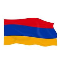 Armeense nationale vlag vector eps 10