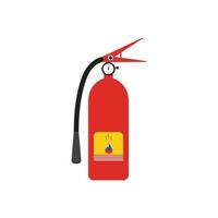 brandblusserpictogram, beschermingsmiddelen, noodteken, veiligheidssymbool vector