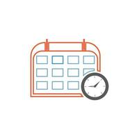 kalender tijd pictogram vector deadline illustratie gebeurtenis herinnering symbool achtergrond