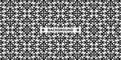 zwart-witte achtergrond met etnische textuur vector