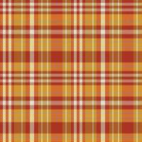 tartan geruit patroon met textuur en natuurkleur. vector